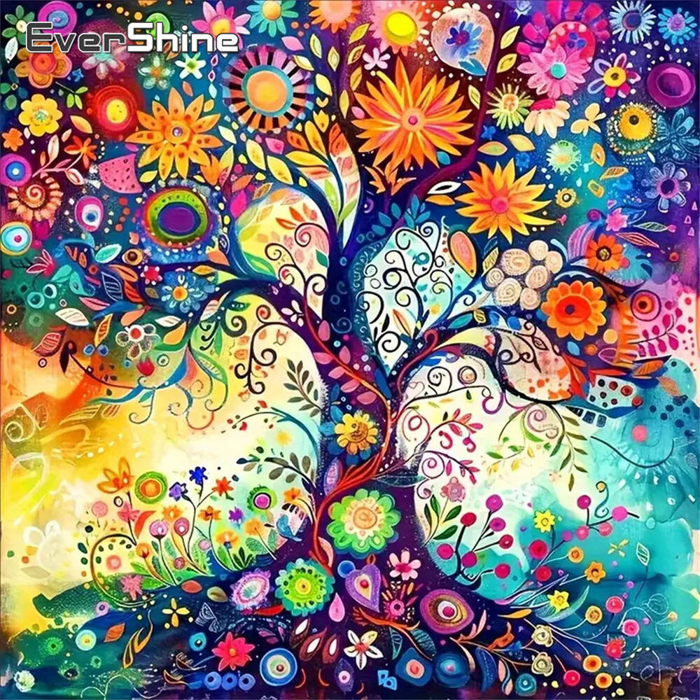 Resin Craft For Beginners - Evershine Diamond Painting Tree Of Life