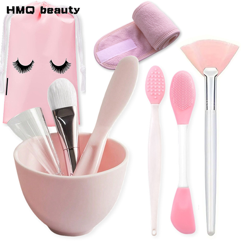 Mixing Cup Silicone - 9pcs/set Silicone Face Mask Mixing Bowl