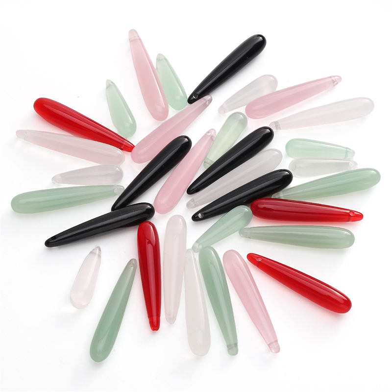 Resin Craft Projects - 5pcs Beads Resin Teardrop Shape Loose