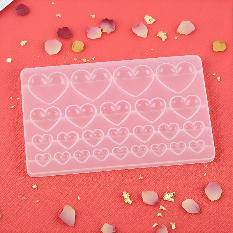 Resin Craft Workshop - Silicone Mold Heart Shape Pendant 3