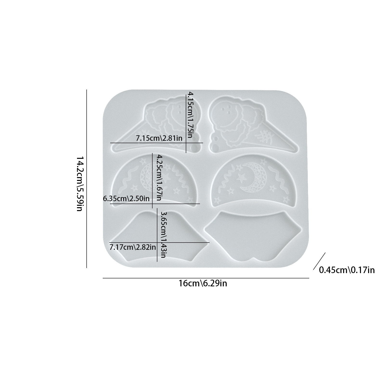 Resin Craft Workshop - Resin Casting Mold Silicone Ice Cream