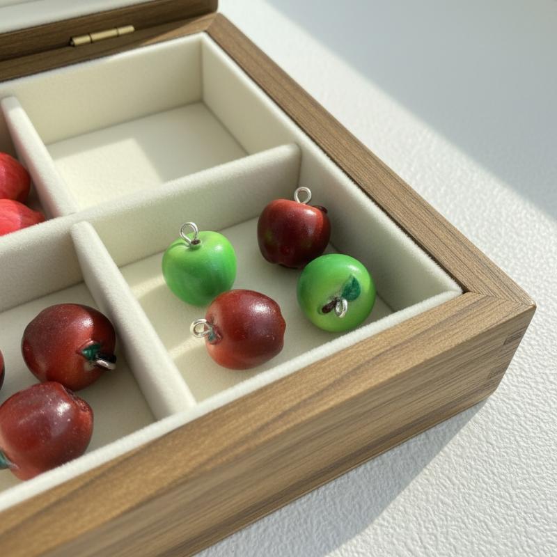 Resin Craft Workshop - 3D Simulation Fruit Beads 14x15MM 5Pcs