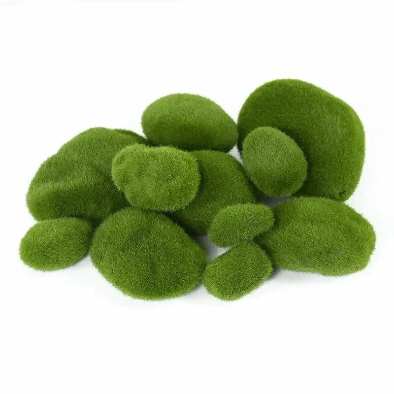 10Pcs Simulation Moss Stone Ar - Terrarium Moss Art 评论和价格