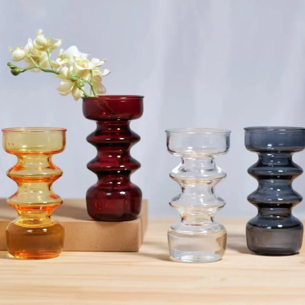 Colorful Vases Glass Ornaments - Dried Flower Bulk 评论和价格
