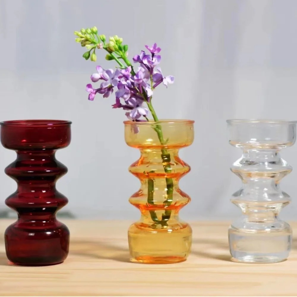 Colorful Vases Glass Ornaments - Dried Flower Bulk 评论和价格