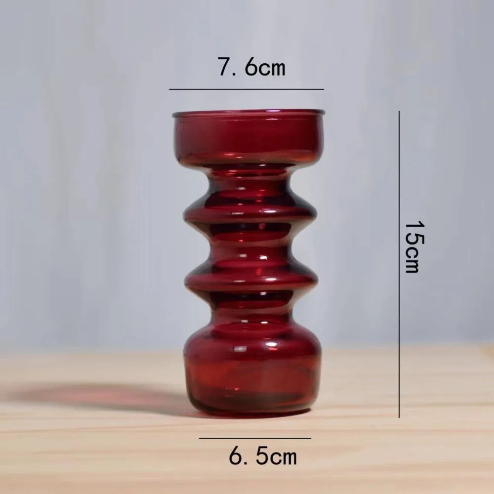 Colorful Vases Glass Ornaments - Dried Flower Bulk 评论和价格