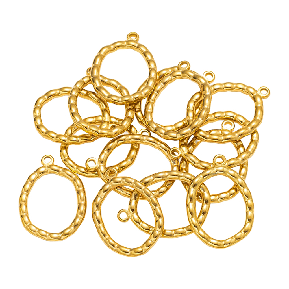 5pcs Stainless Steel Heart Rou - Resin Craft Material 评论和价格