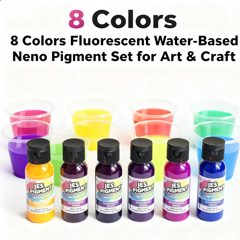 8colors/set fluorescent pigmen - Resin Pigment Set 评论和价格