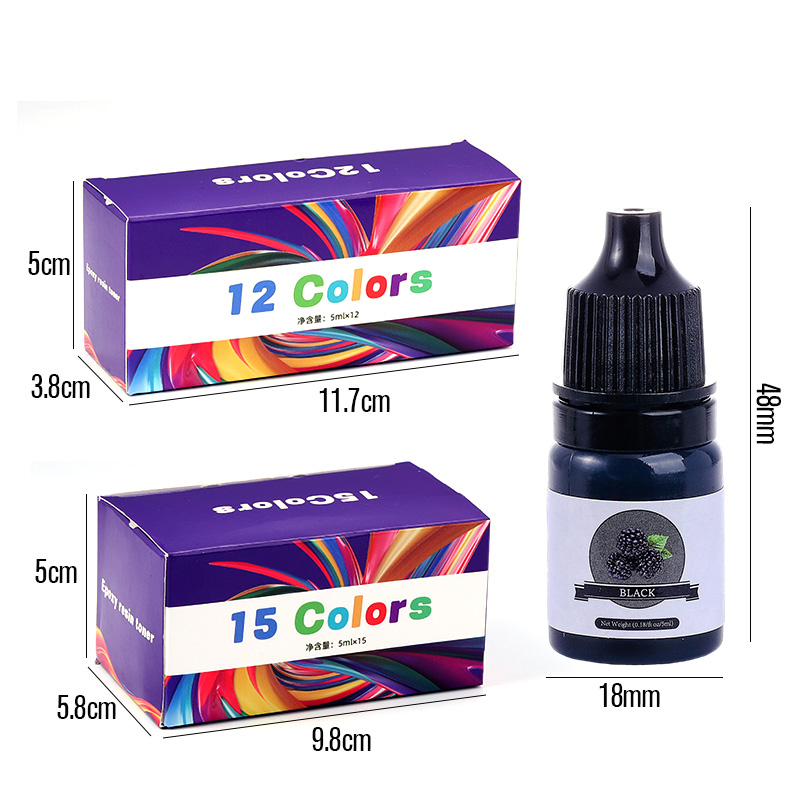 Epoxy Resin Color Pigment 24 V - Resin Pigment Set 评论和价格