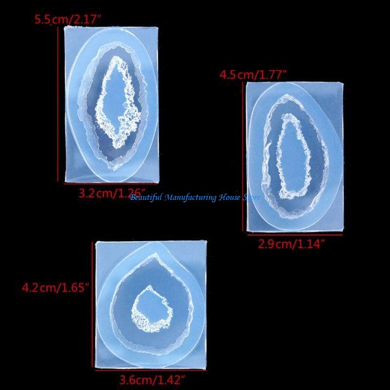 E56A DIY Crystal Rock Cluster  - Geode Mold Silicone 评论和价格