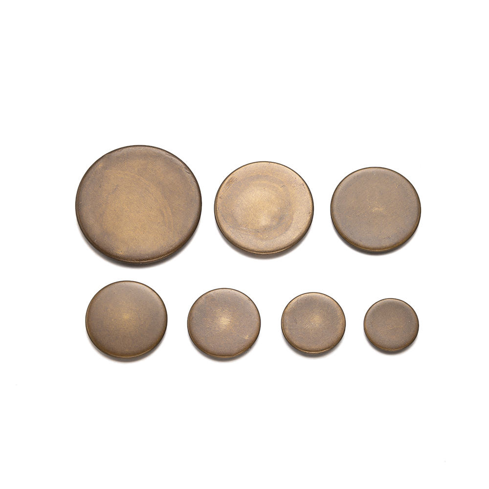 20pcs Antique Bronze Flat Roun - Bezels Set Pendant 评论和价格