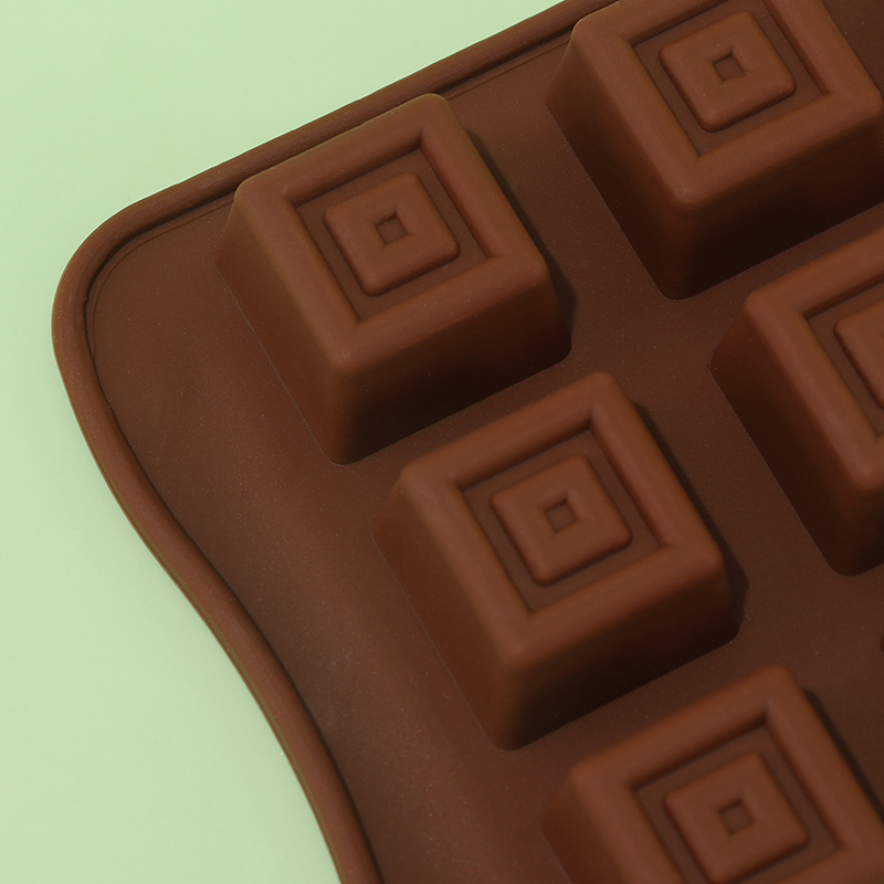 Classical Chocolate Mold Squar - Silicone Mold Tray 评论和价格
