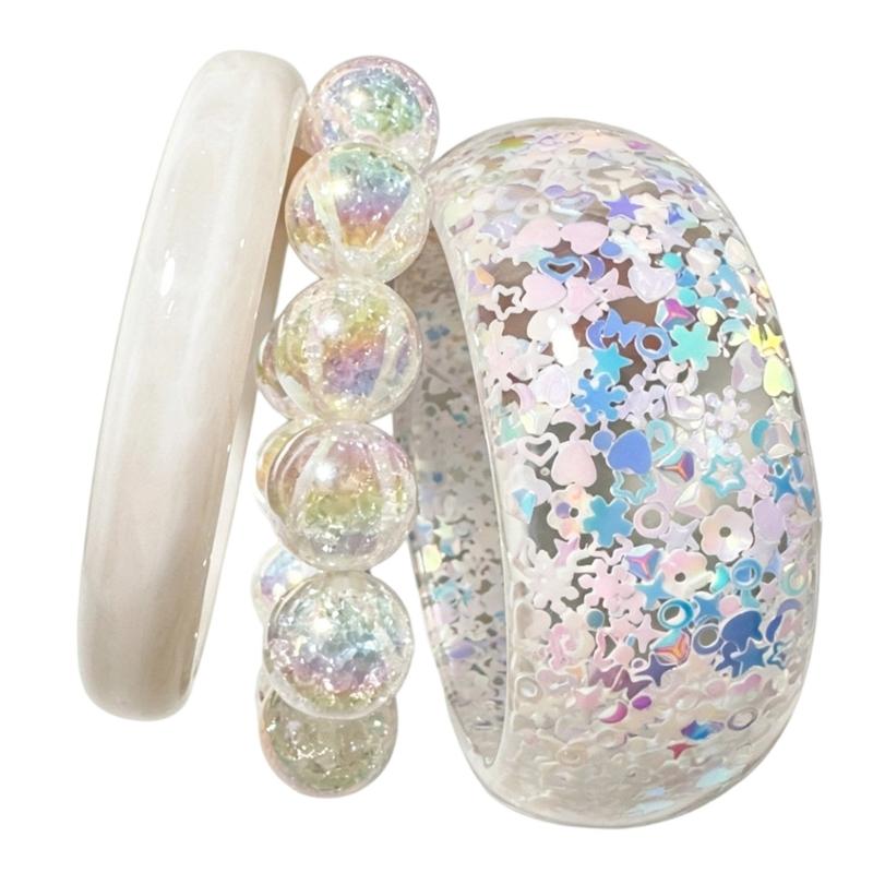 P9FE Pack Of 1 Set Colorful Gl - Resin Glitter Pack 评论和价格