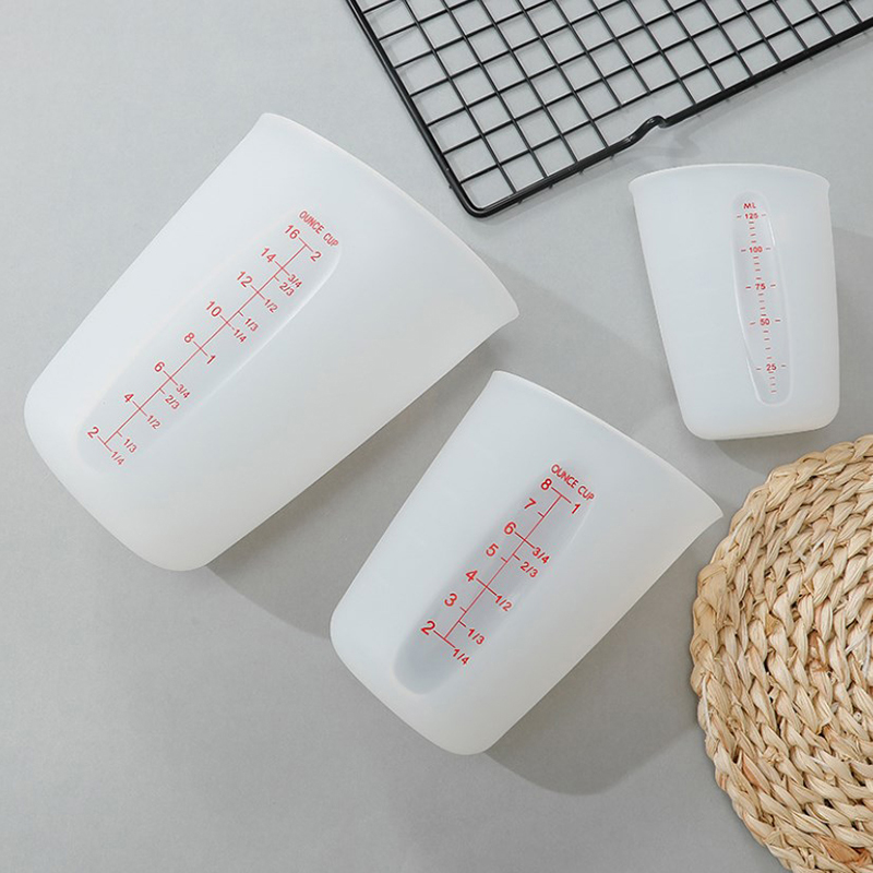 125/250/500ml Silicone Measuri - Mixing Cup Silicone 评论和价格