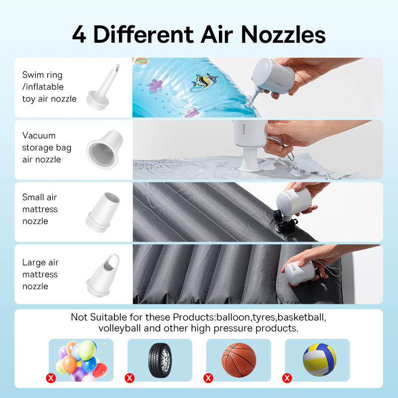 Baseus Mini Air Pump Portable  - Vacuum Chamber Small 评论和价格