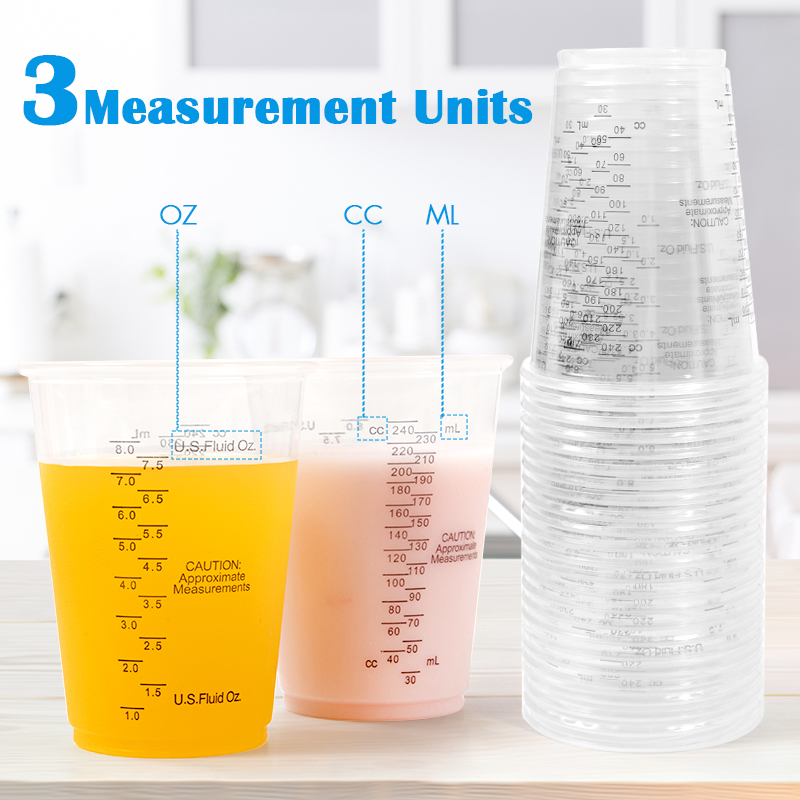 FAIS DU 8oz Disposable Measuri - Mixing Cup Silicone 评论和价格