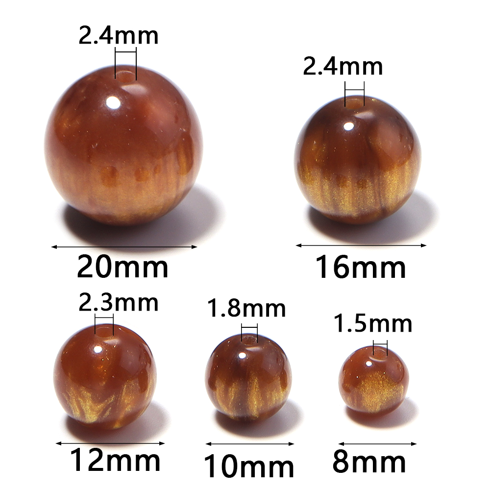 5-30pcs/lot 8-20mm Gilding Res - Resin Craft Projects 评论和价格