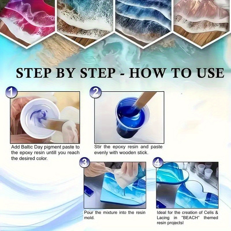 24 Colors/8 Colors 5g 0.18oz P - Resin Pigment Set 评论和价格
