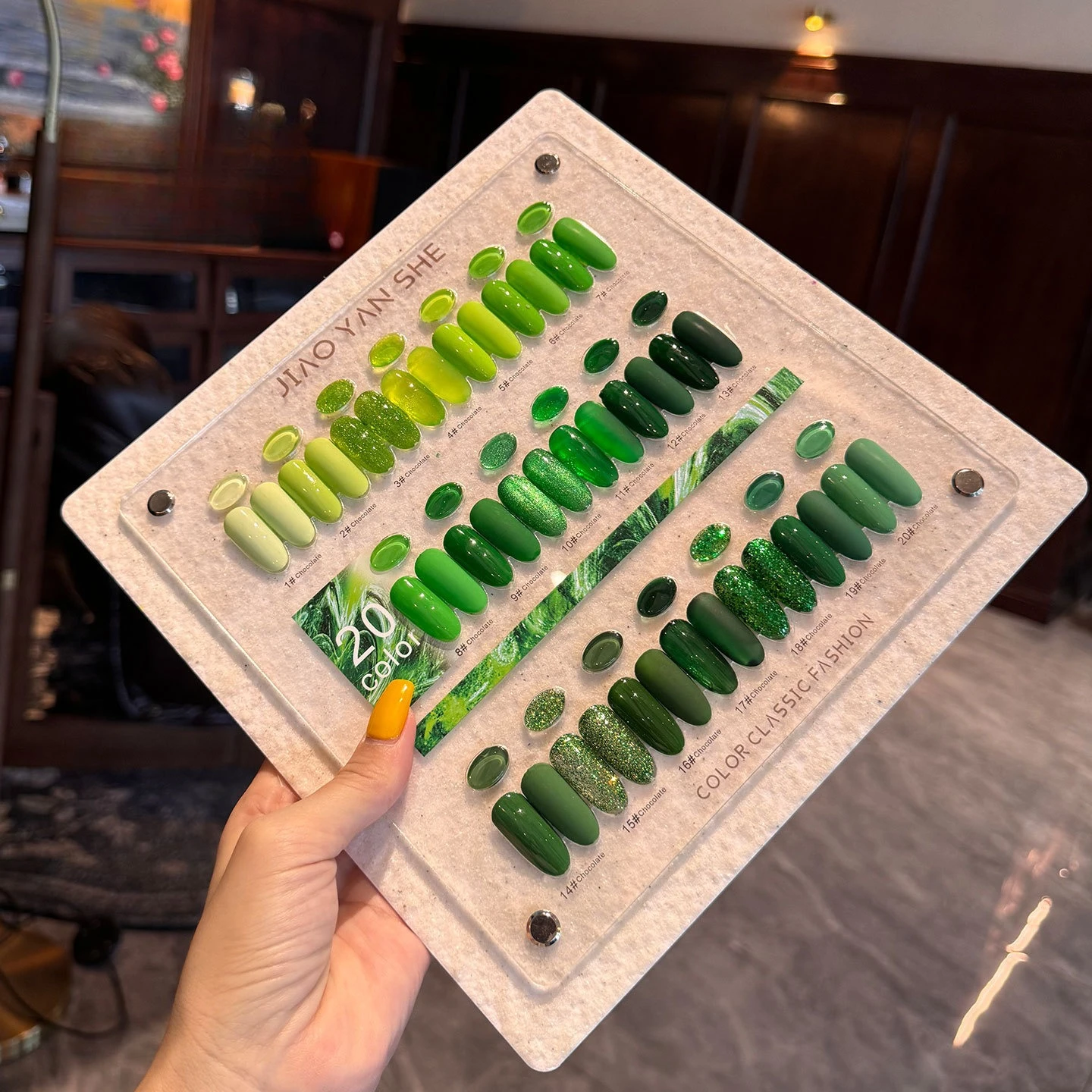 20Pcs/Set Purple Green Blue Co - Resin Glitter Pack 评论和价格