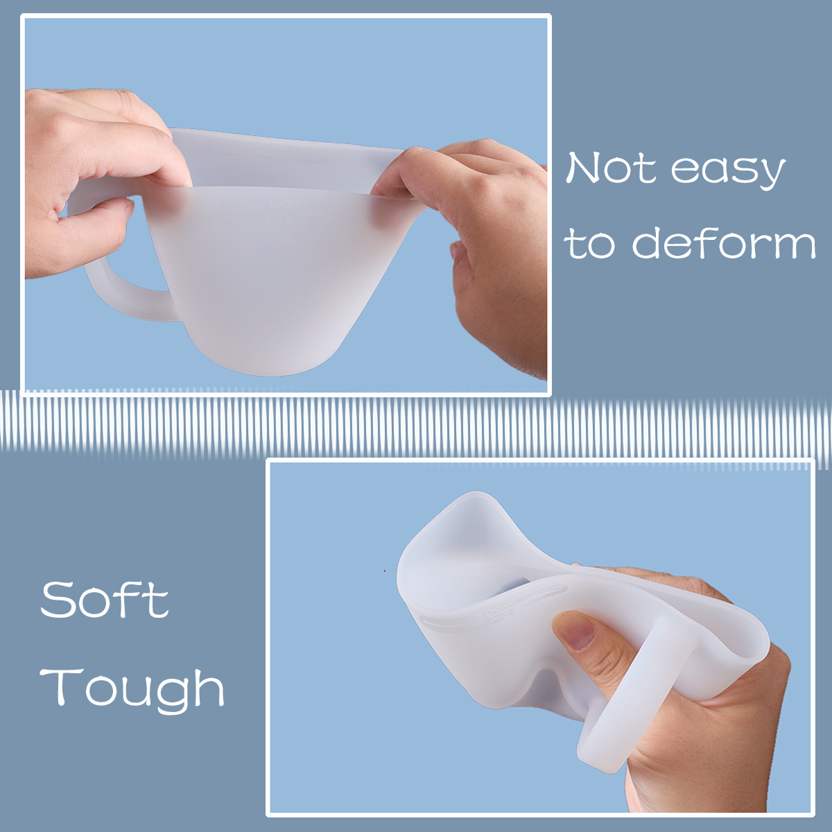 500ML Silicone Measuring Cup w - Mixing Cup Silicone 评论和价格