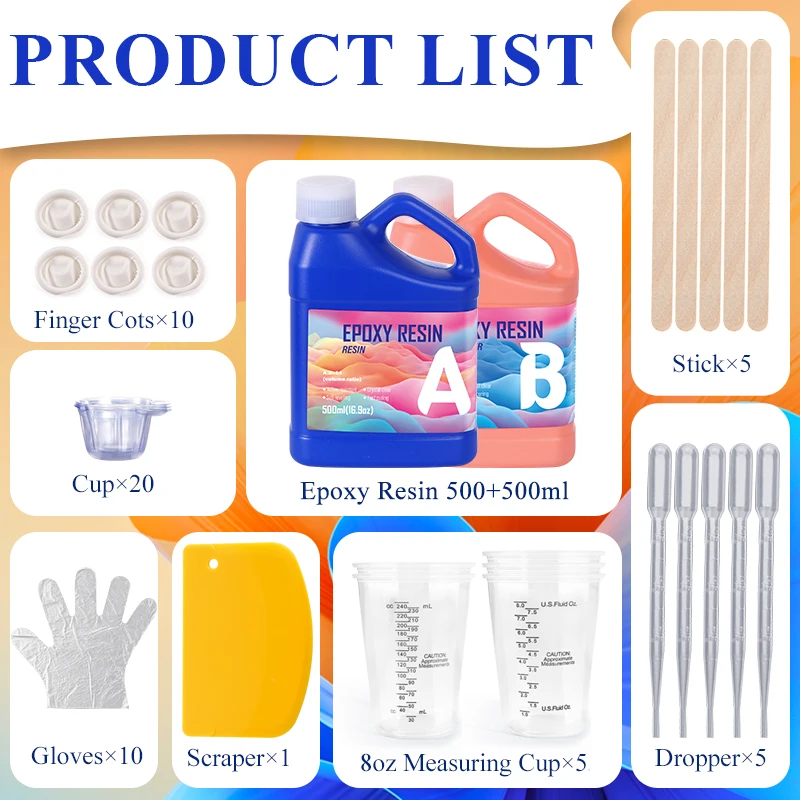 Easy Mixing Epoxy Resin Kit Cr - Resin Jewelry Kit 评论和价格