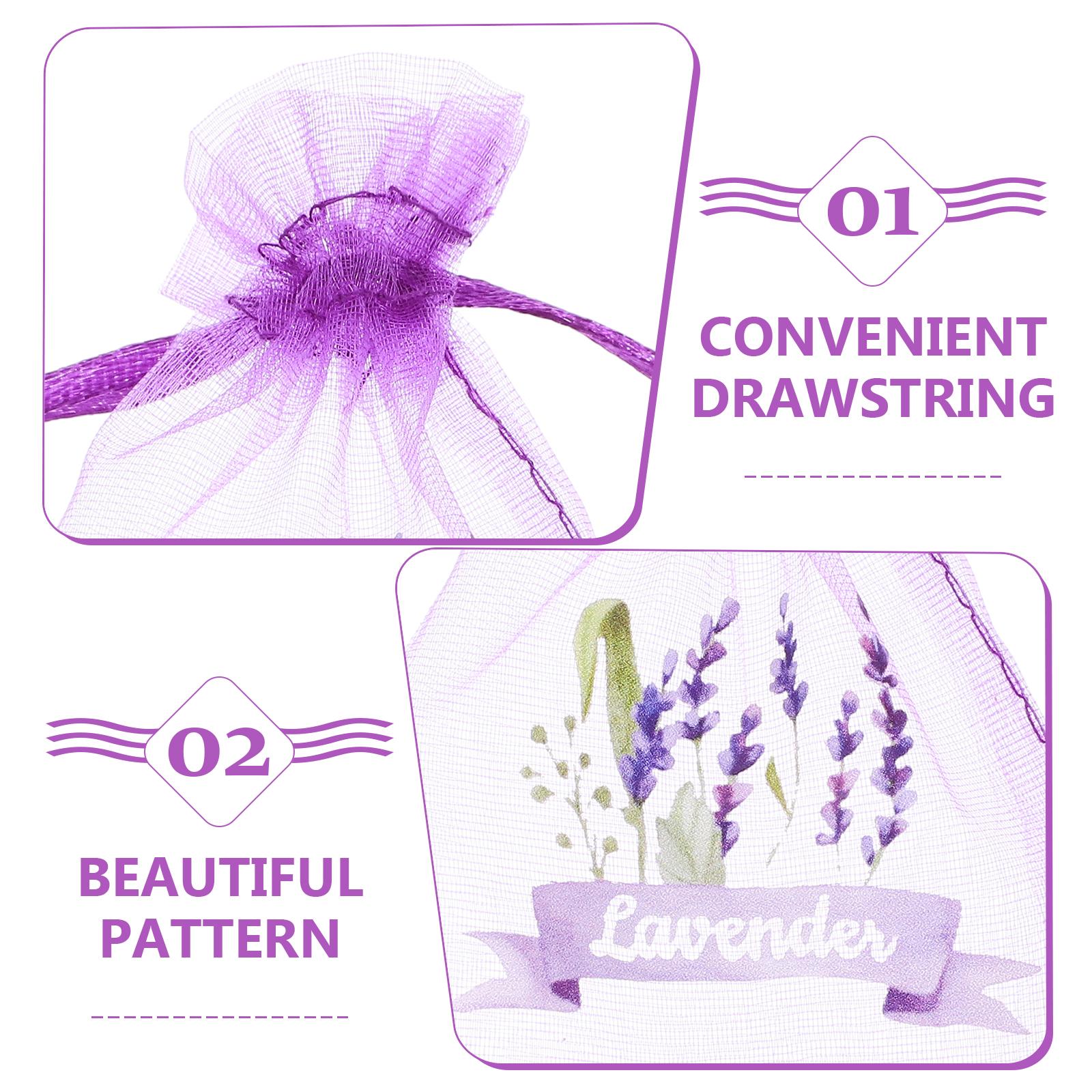 20 Pcs Empty Lavender Sachets  - Dried Flower Bulk 评论和价格