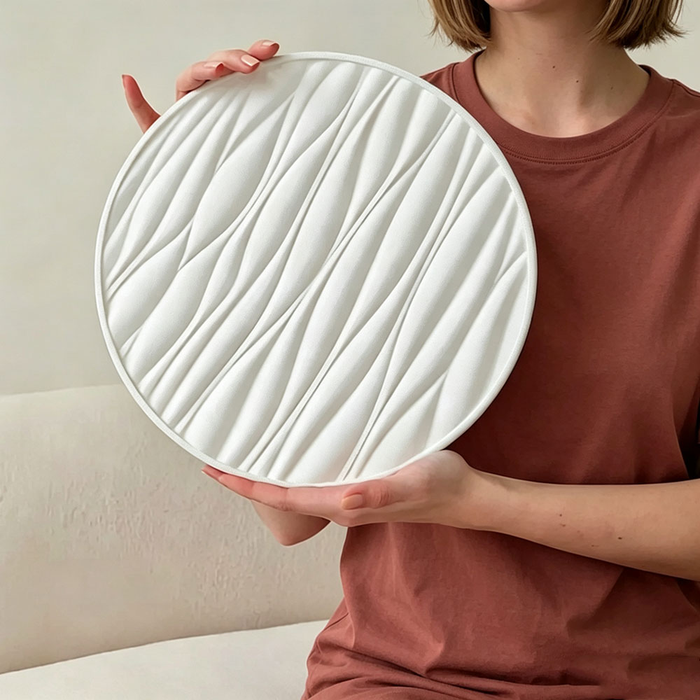 Large Round Tray Silicone Mold - Coaster Mold Round 评论和价格