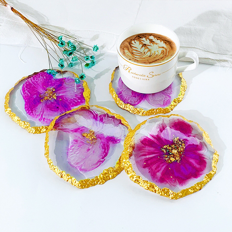 DM413 Drusy Coaster Resin Mold - Resin Craft Ideas 评论和价格