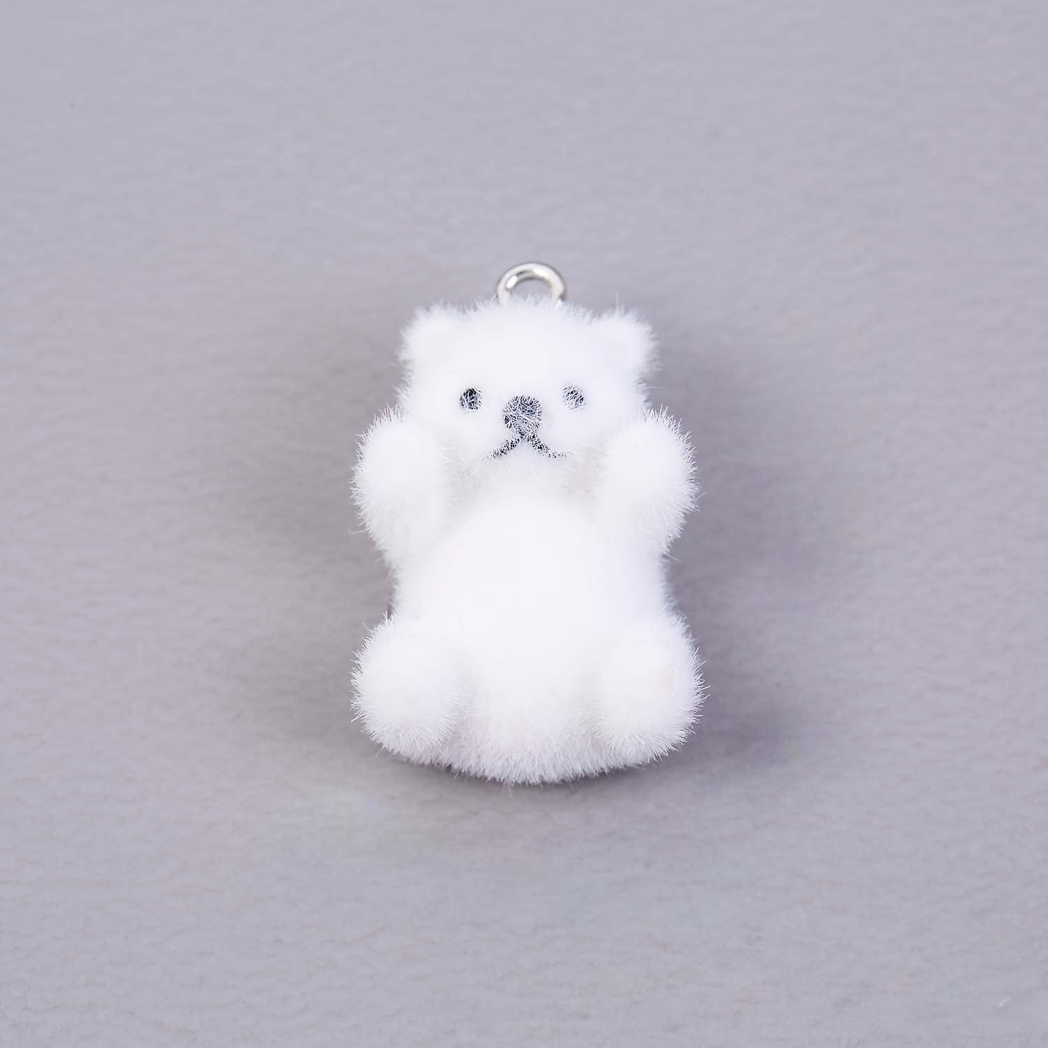 6Pcs Polar Bear Resin Charms C - Resin Craft Material 评论和价格
