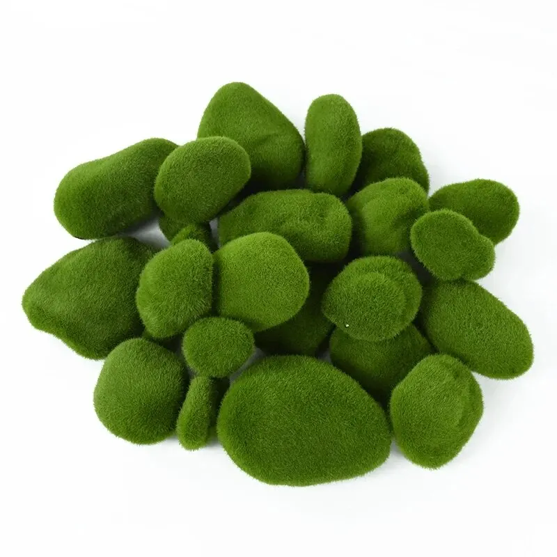 10Pcs Simulation Moss Stone Ar - Terrarium Moss Art 评论和价格