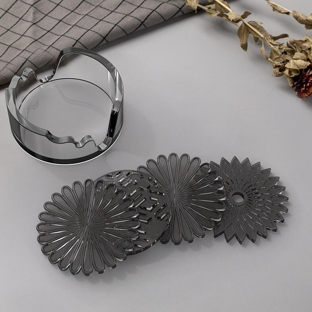 1Pcs Round Coaster Resin Silic - Coaster Mold Round 评论和价格
