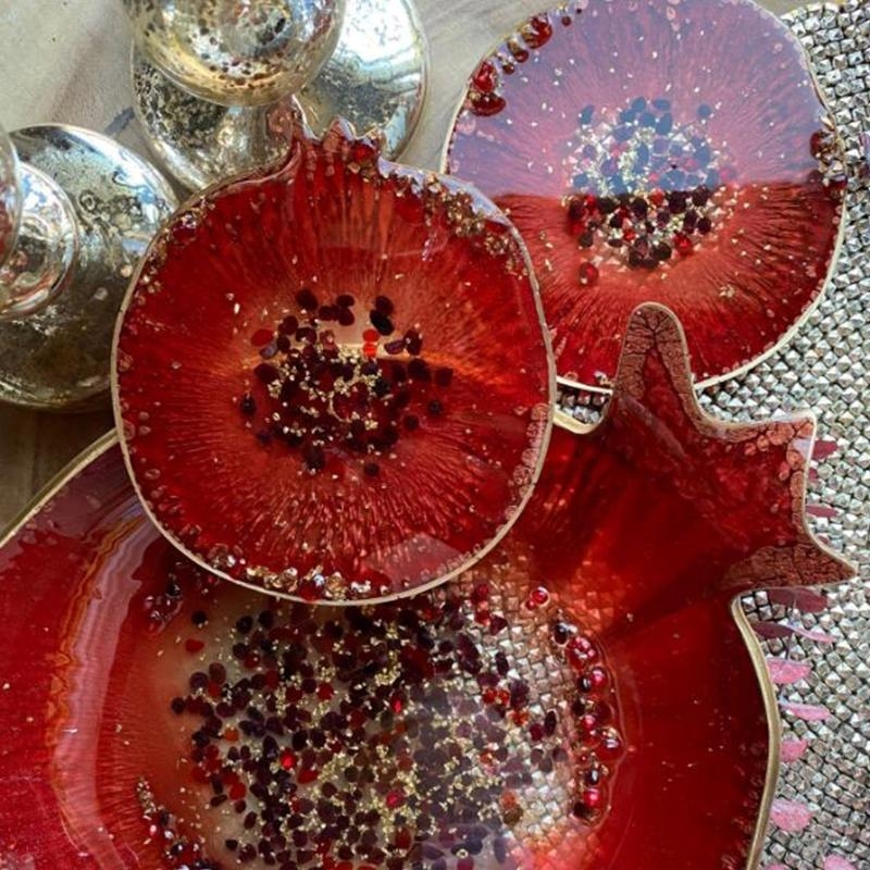 X6HE Pomegranate Geode Agate E - Geode Mold Silicone 评论和价格