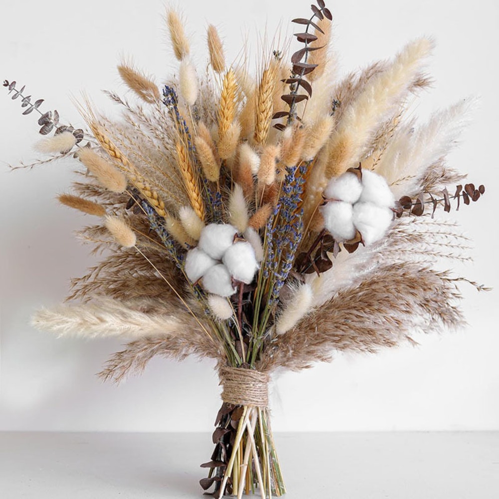 80Pieces Natural Dried Flowers - Dried Flower Bulk 评论和价格