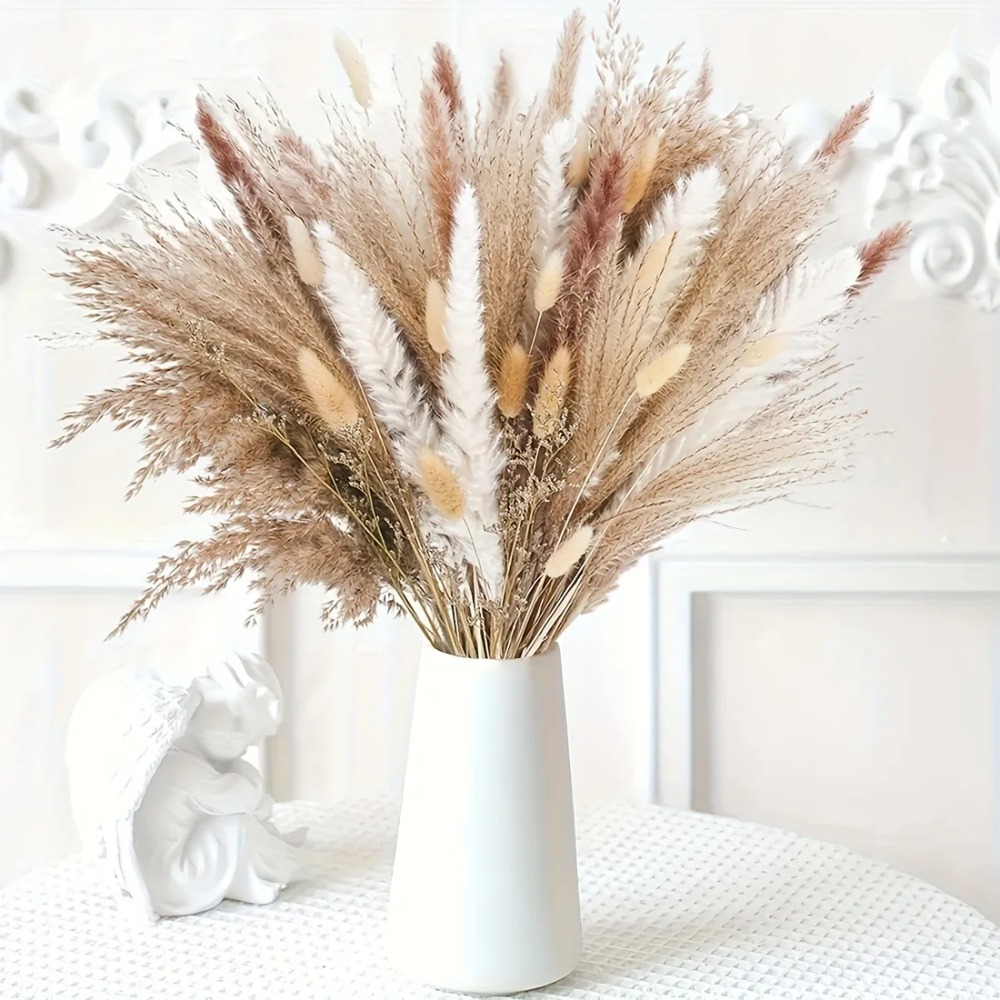 80Pieces Natural Dried Flowers - Dried Flower Bulk 评论和价格