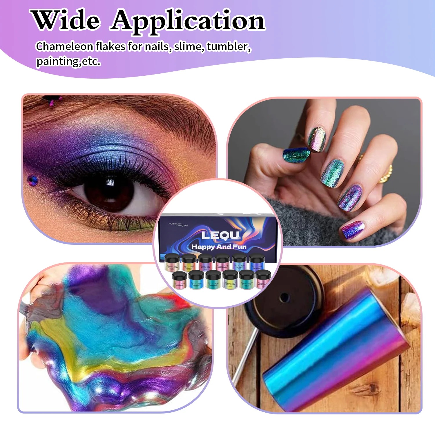 A set of chameleon pink nail c - Resin Pigment Set 评论和价格