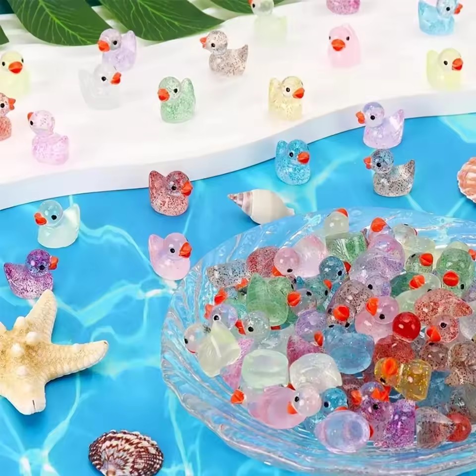Micro Landscape Cute Glitterin - Resin Craft Material 评论和价格