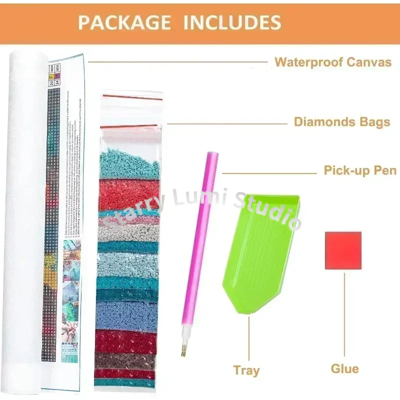 5D Diamond Painting Set DIY Ji - Resin Craft Kit 评论和价格