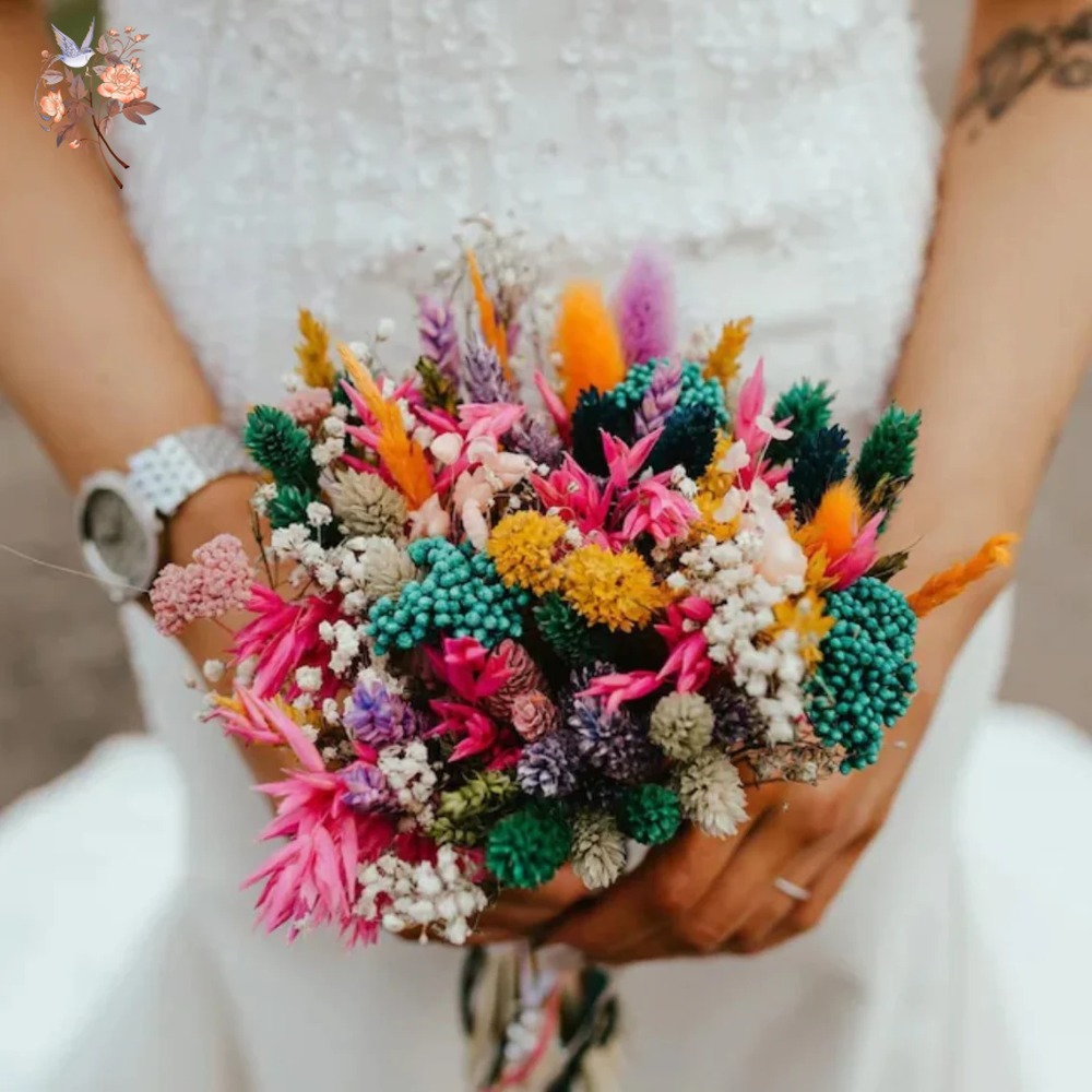 Colorful Dried Flowers Wedding - Dried Flower Bulk 评论和价格