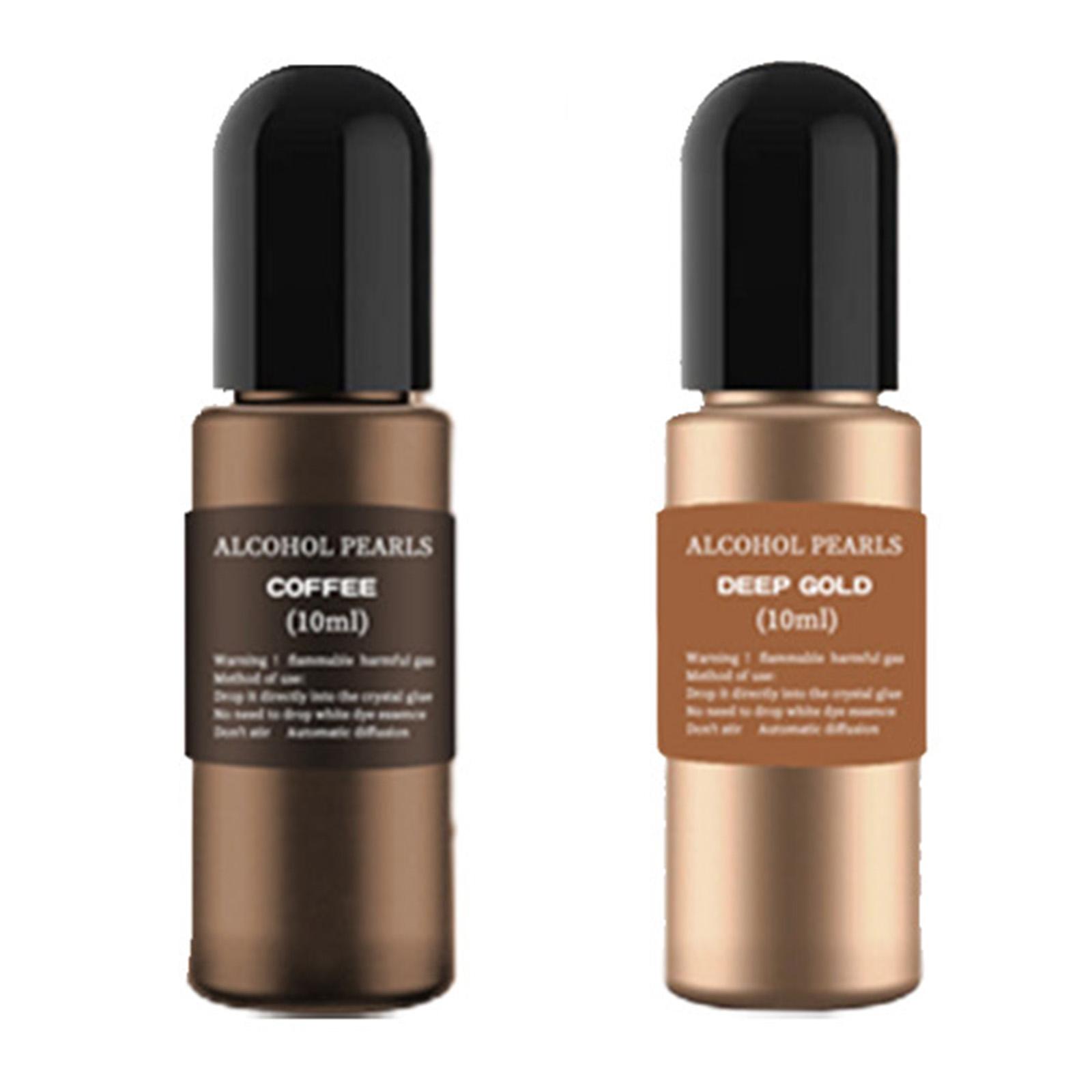 12 Bottles Metallic Alcohol In - Resin Dye Alcohol 评论和价格