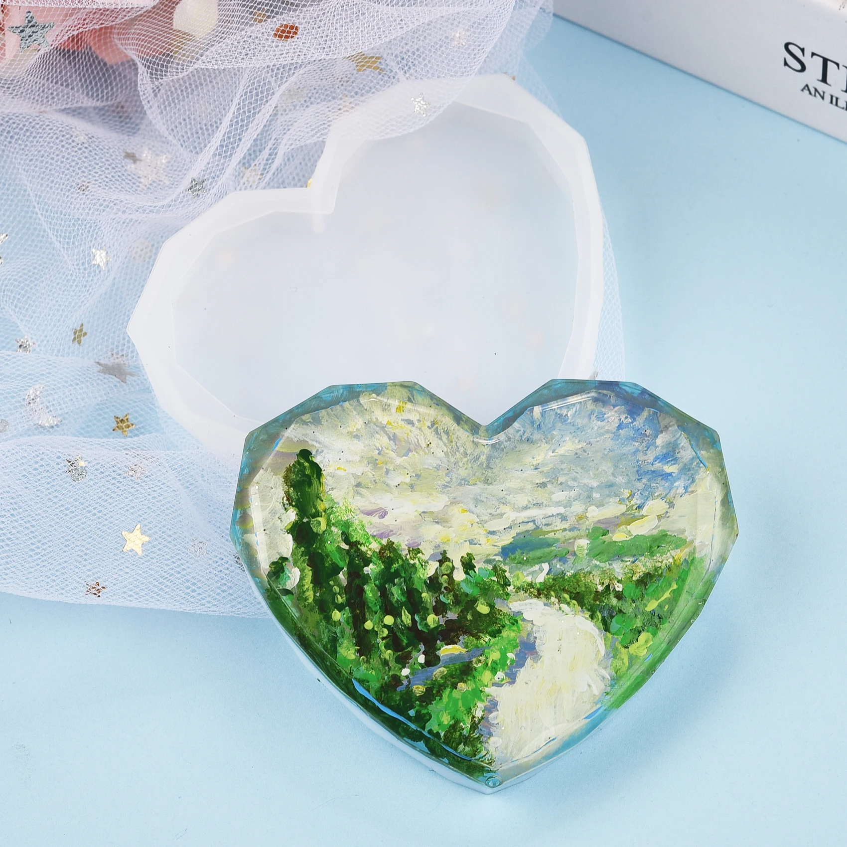 Resin Coaster Silicone Mold Ca - Coaster Mold Round 评论和价格