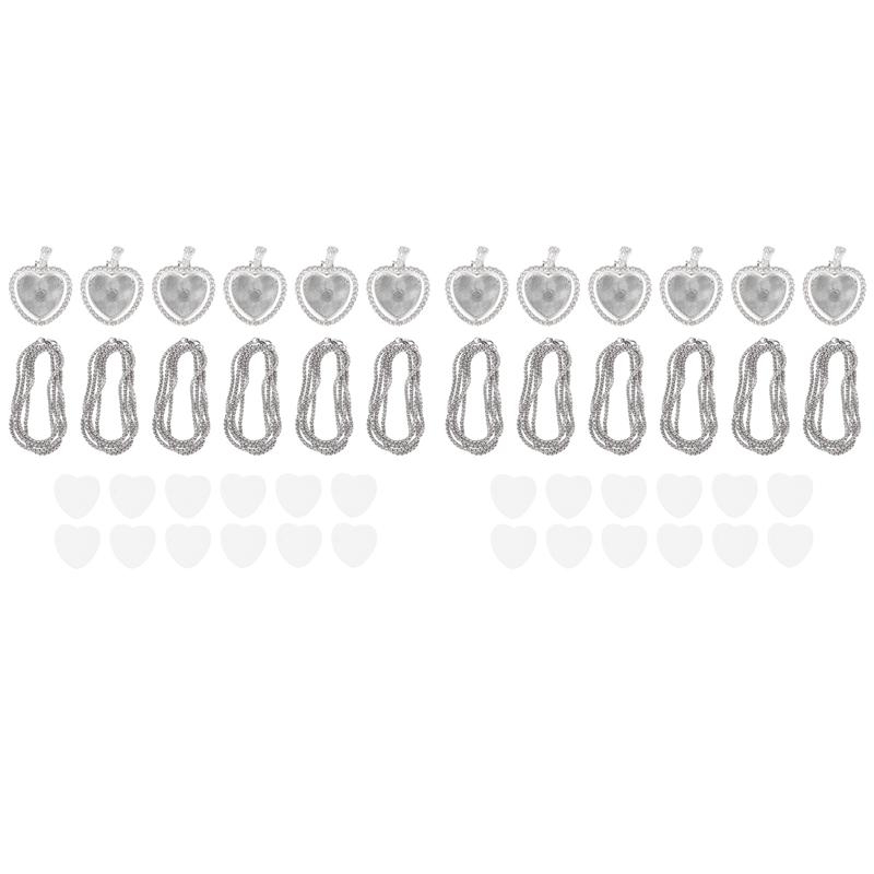 FAST-48Pcs Sublimation Rhinest - Bezels Set Pendant 评论和价格