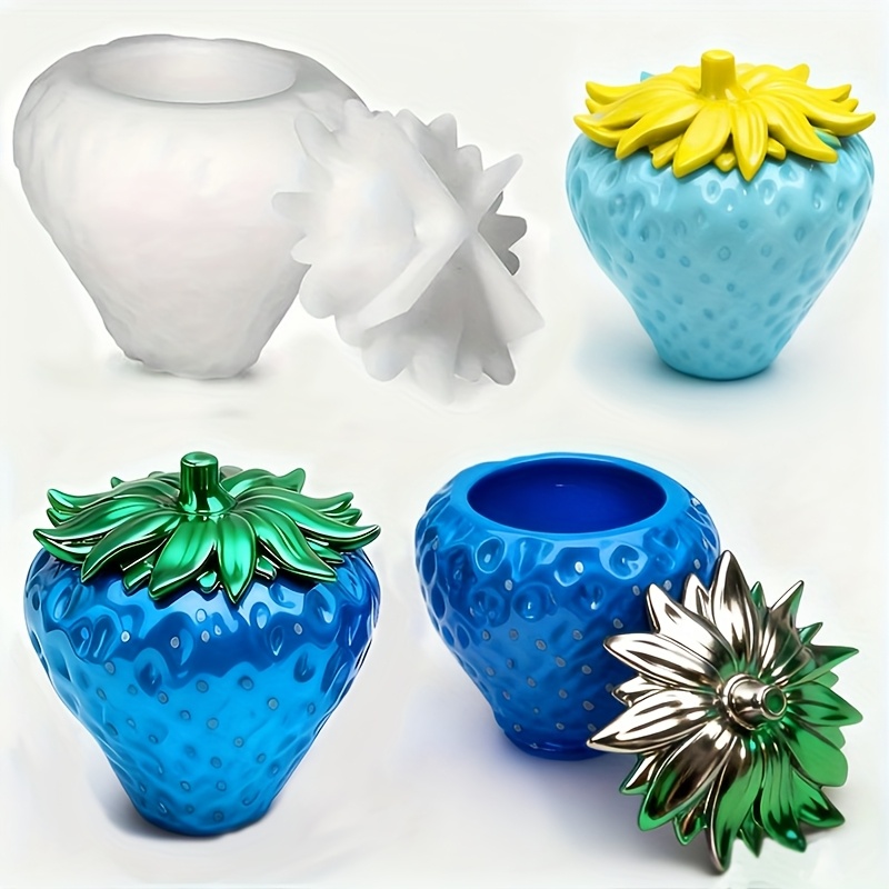 1 Piece of Strawberry Can Resi - Resin Craft Ideas 评论和价格