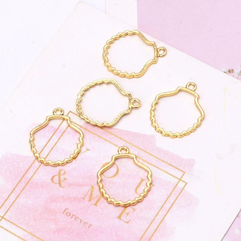   5Pcs Blank Frame Pendant for - Bezels Set Pendant 评论和价格