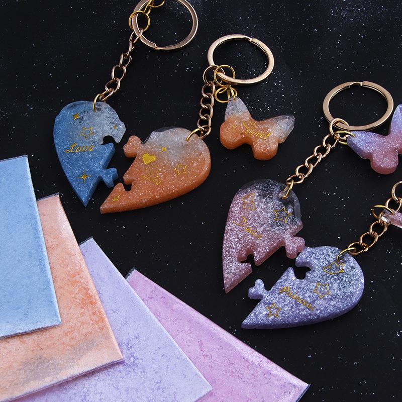Diamond Sparkling Mica Powder  - Resin Pigment Set 评论和价格