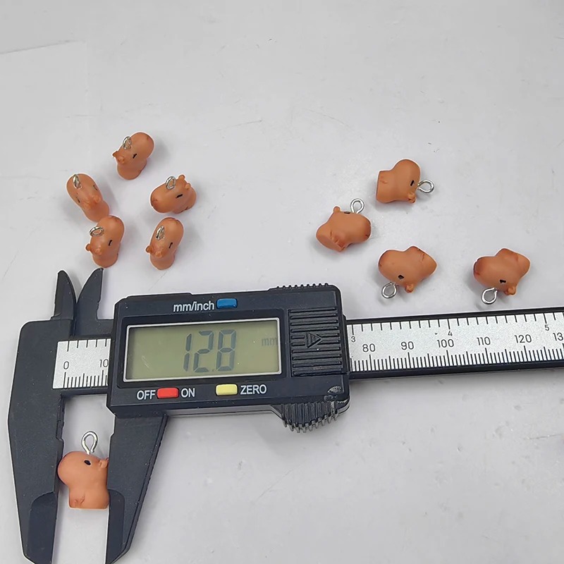 10pcs Cute Small Capybara Char - Resin Craft Projects 评论和价格