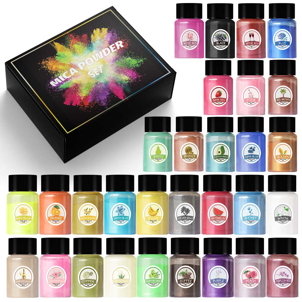 10ml Pearl Powder Epoxy Resin  - Resin Pigment Set 评论和价格