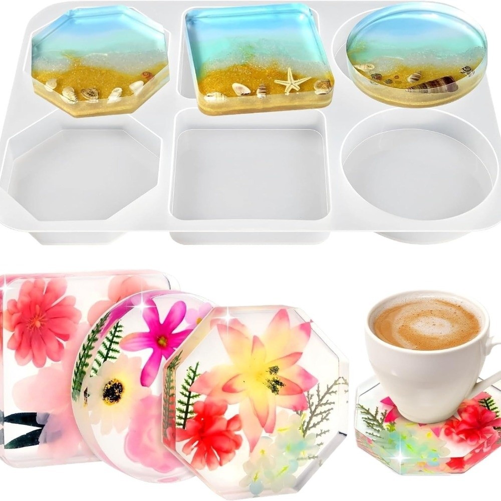 Creative Coasters Silicone Mol - Coaster Mold Round 评论和价格