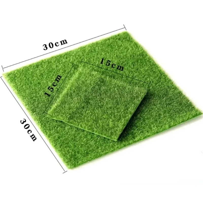 Fake Moss Mini Artificial Lawn - Terrarium Moss Art 评论和价格