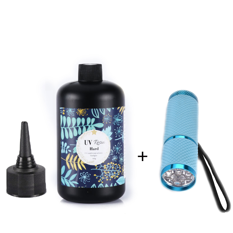 10-500g UV Epoxy Resin Glue UV - Resin Pigment Set 评论和价格