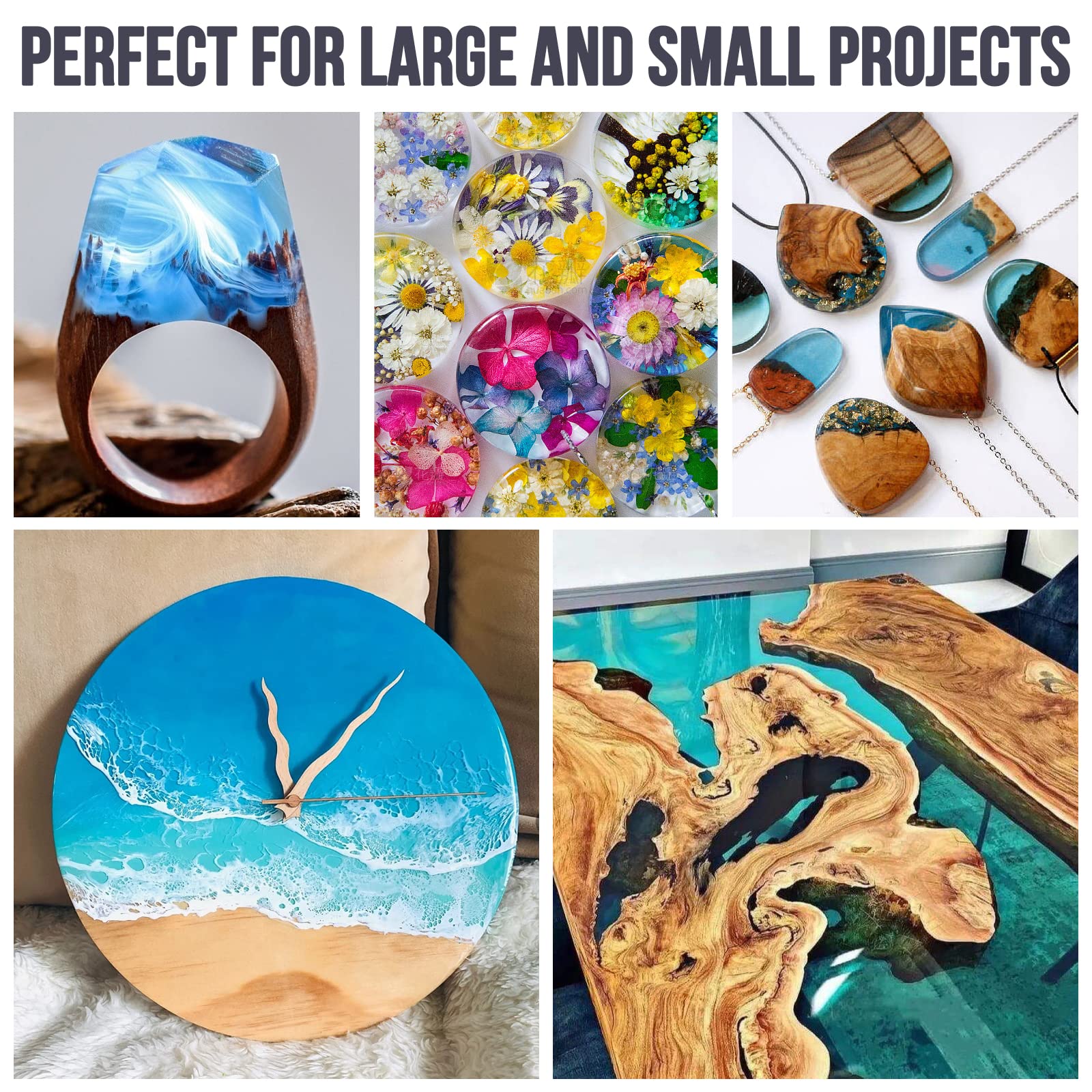 Epoxy Resin Kits Set, Art Kit  - Resin Craft For Beginners 评论和价格